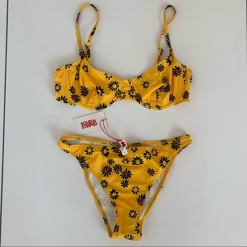 SOLID & STRIPED Ginger Underwire Top Elle Bikini